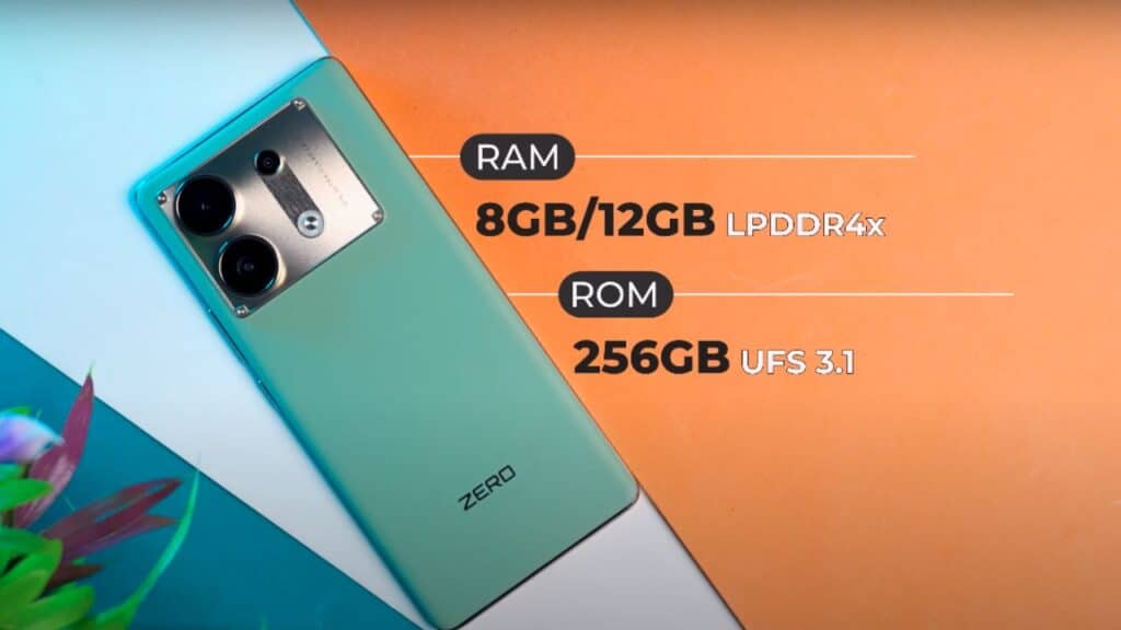 Infinix Zero 30 5G Ram & Storage