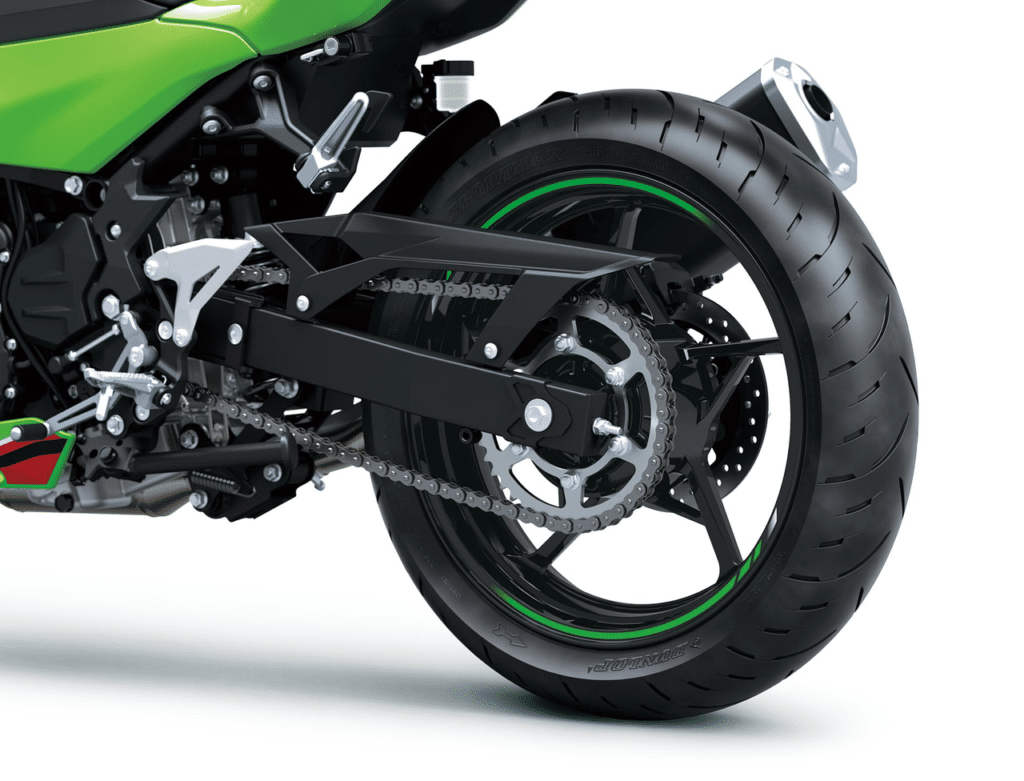 2024 Kawasaki Z900 Brakes and Suspension