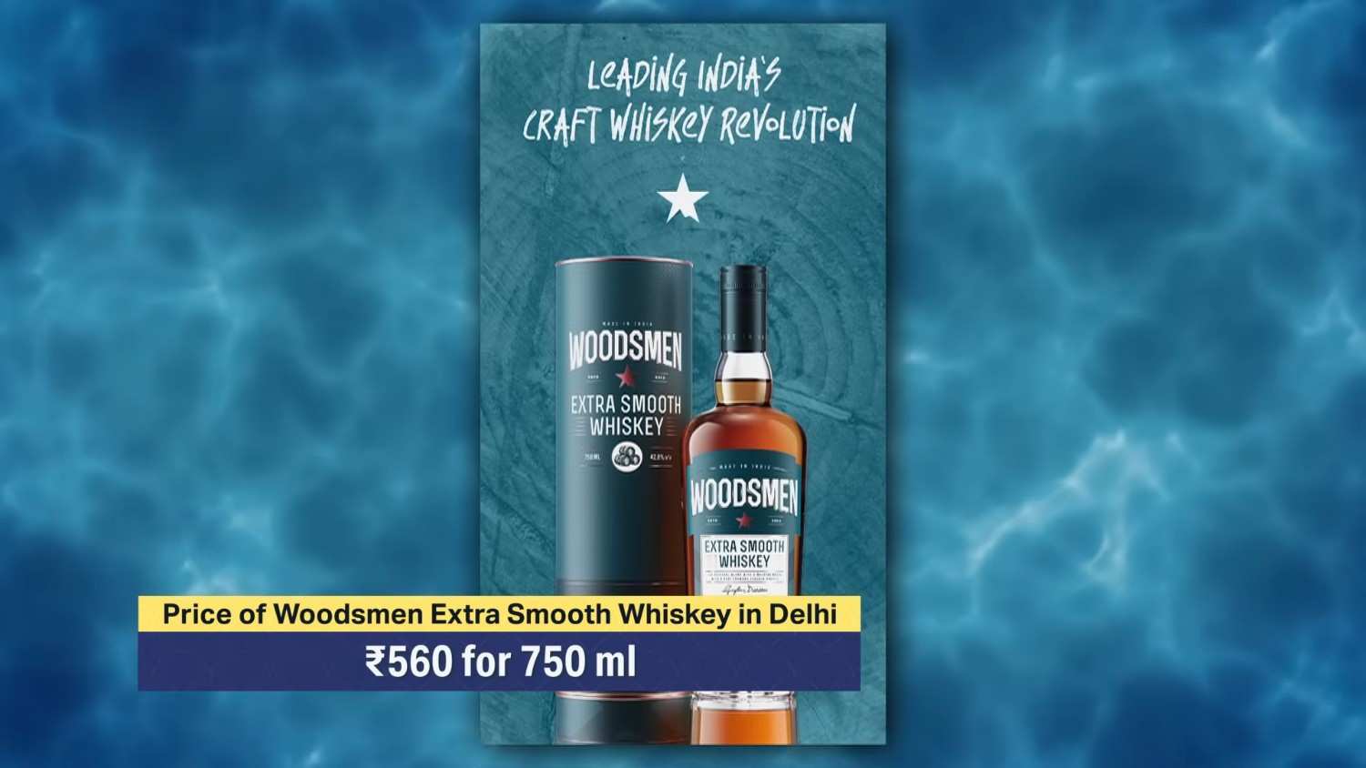 Woodsman Mountain Whiskey Product and Pricing